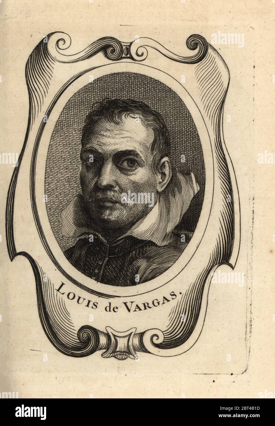 Portrait of Luis de Vargas, Spanish painter of the late Renaissance