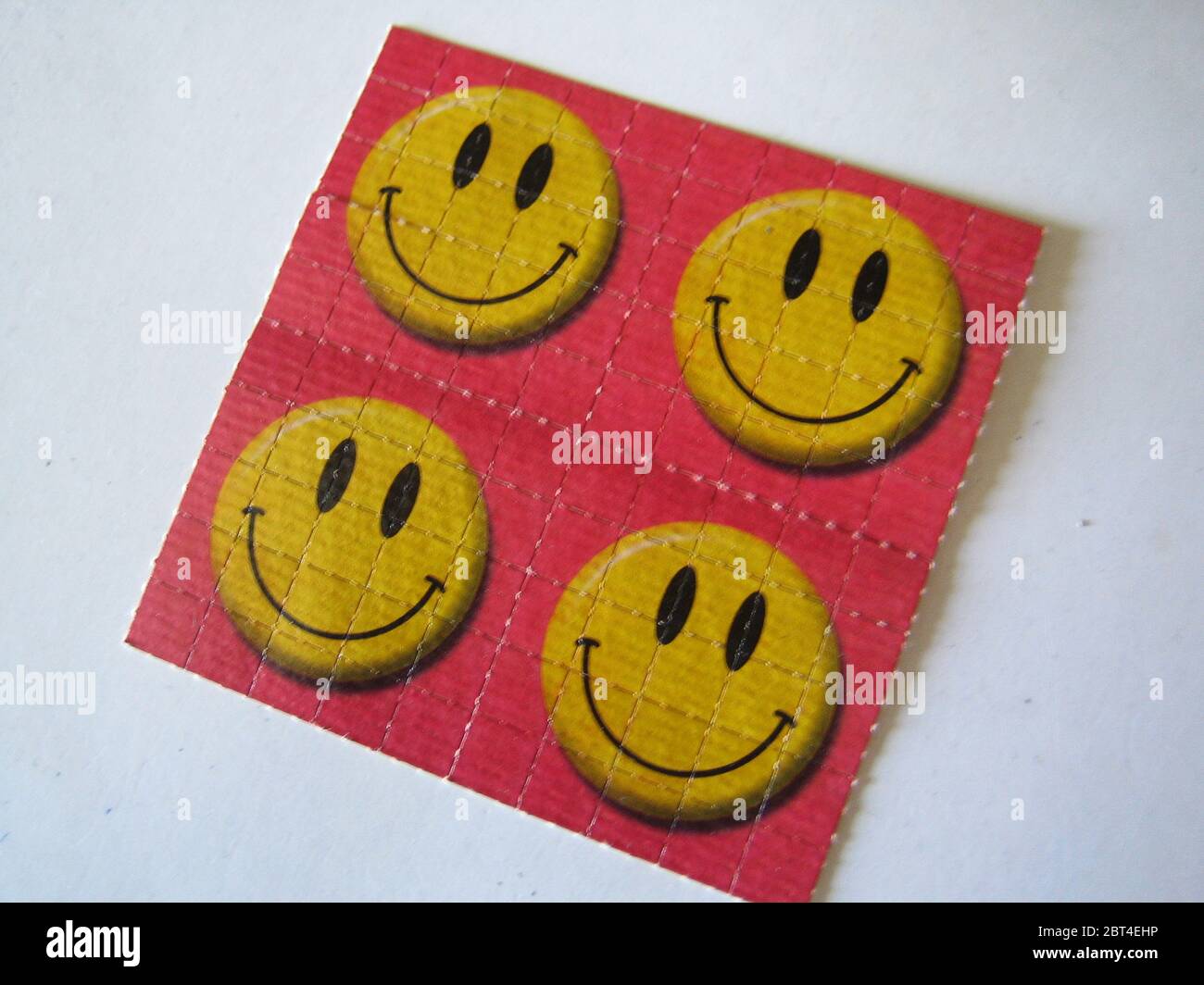 Lsd stick papers smile face retro psychedelic macro vintage