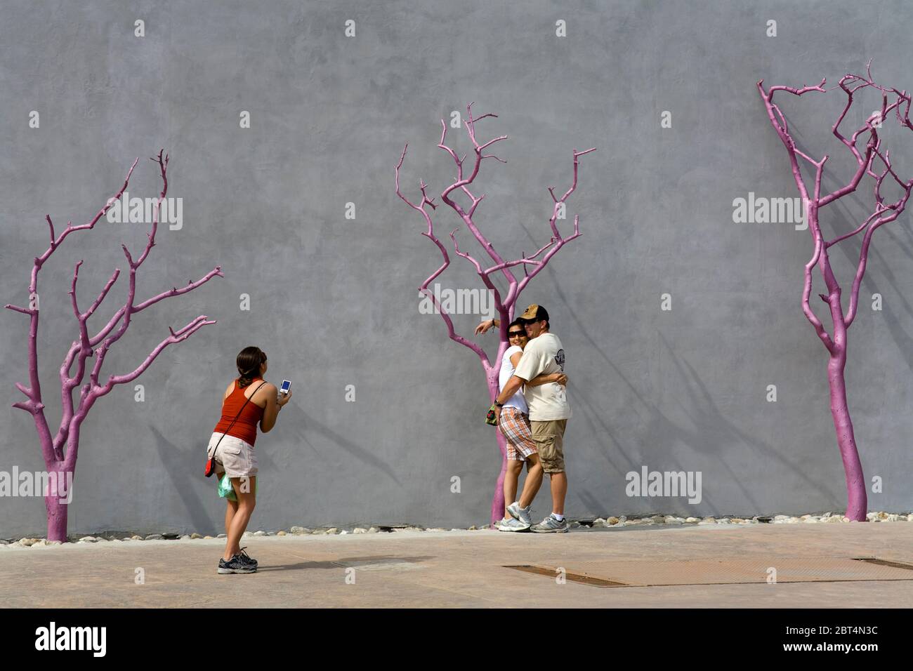 Exterior of the Pink Kitty Dance Club in Cabo San Lucas, Baja