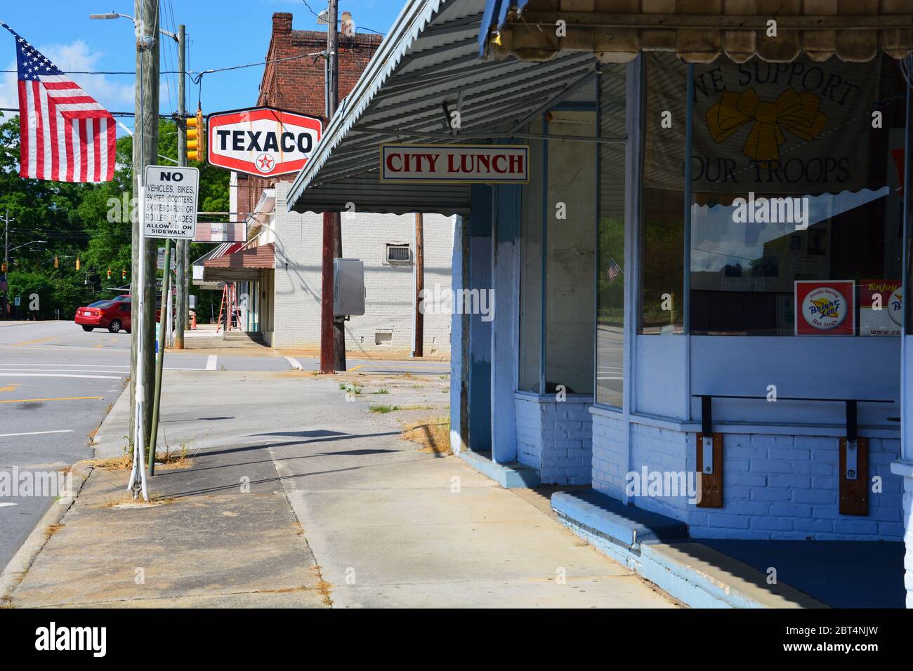 Franklin downtown street town hires stock photography and images Alamy