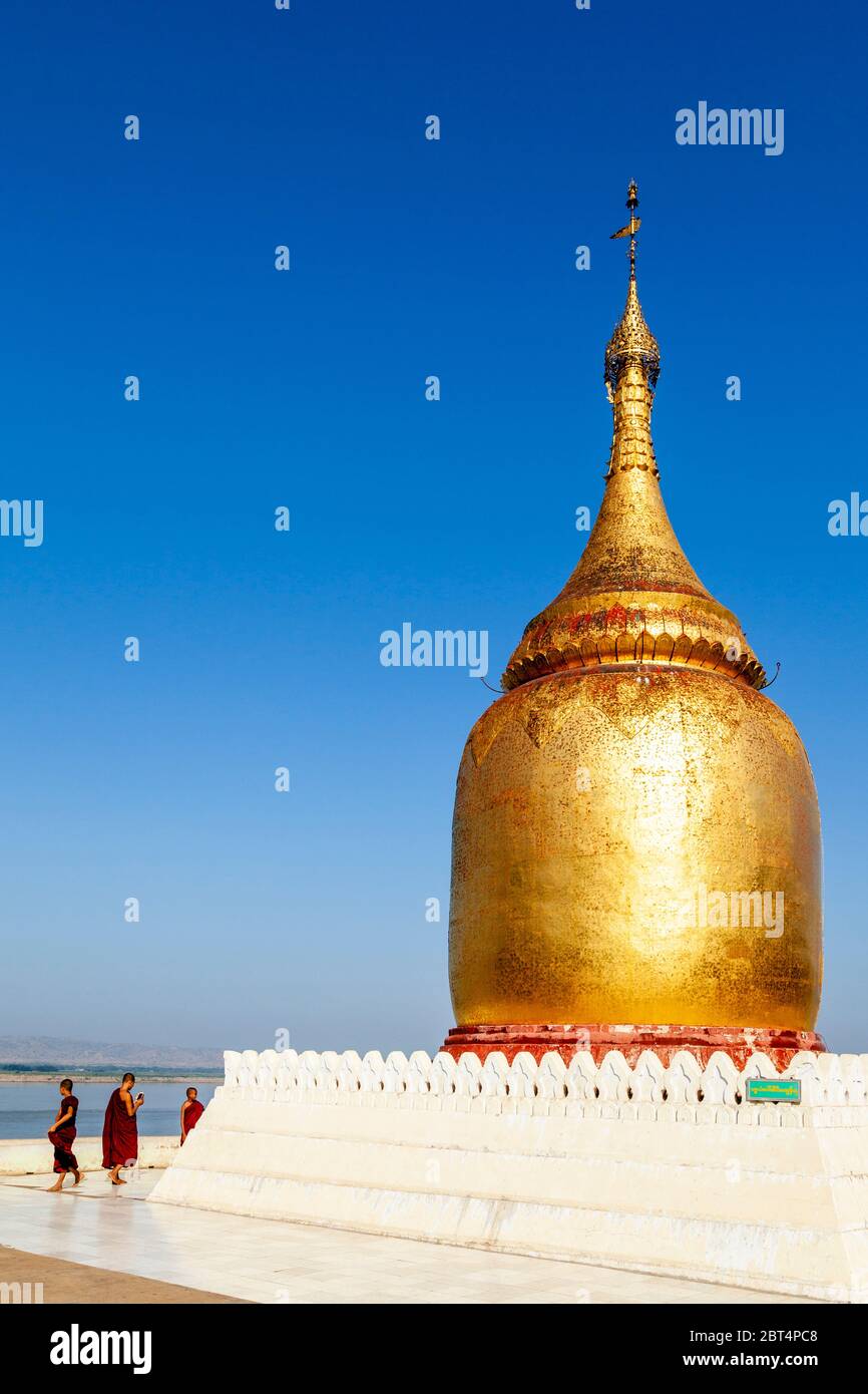 Bu Paya Pagoda, Bagan, Mandalay Region, Myanmar. Stock Photo
