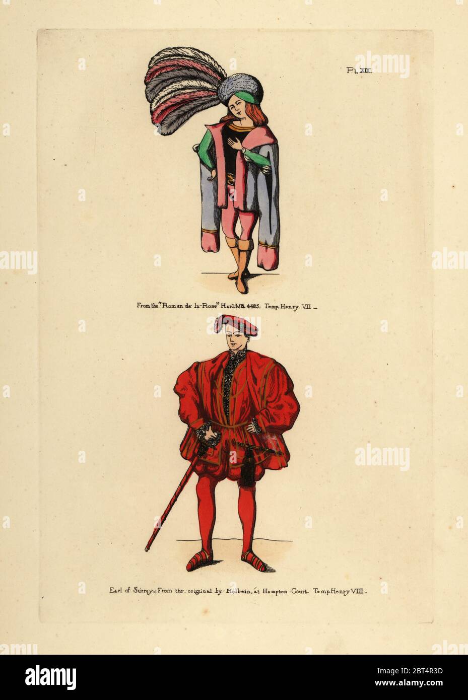 Foppish men's fashion from the 16th century. Man with large felt hat ...
