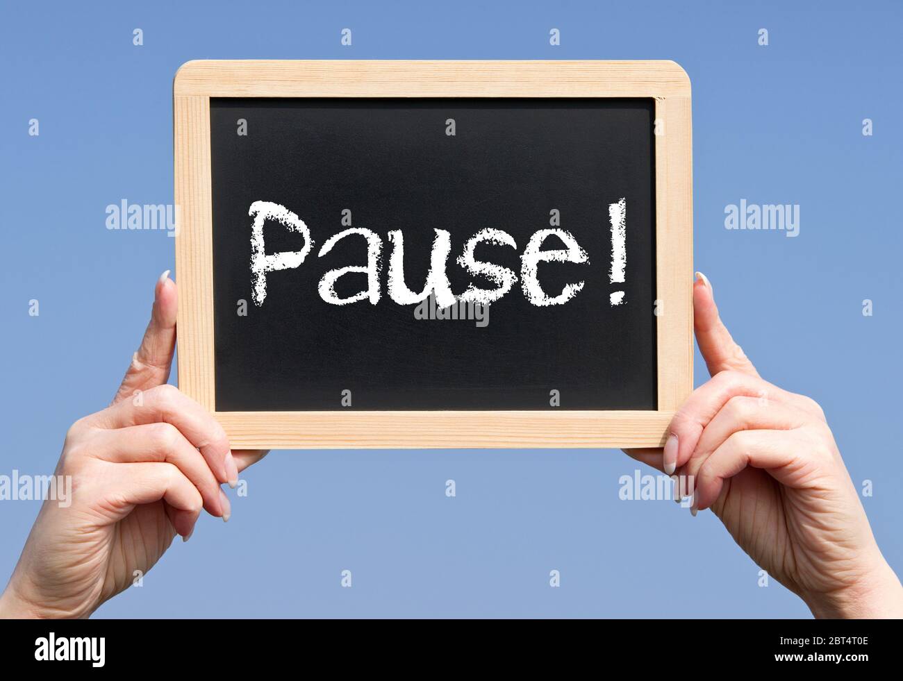 pause ! Stock Photo