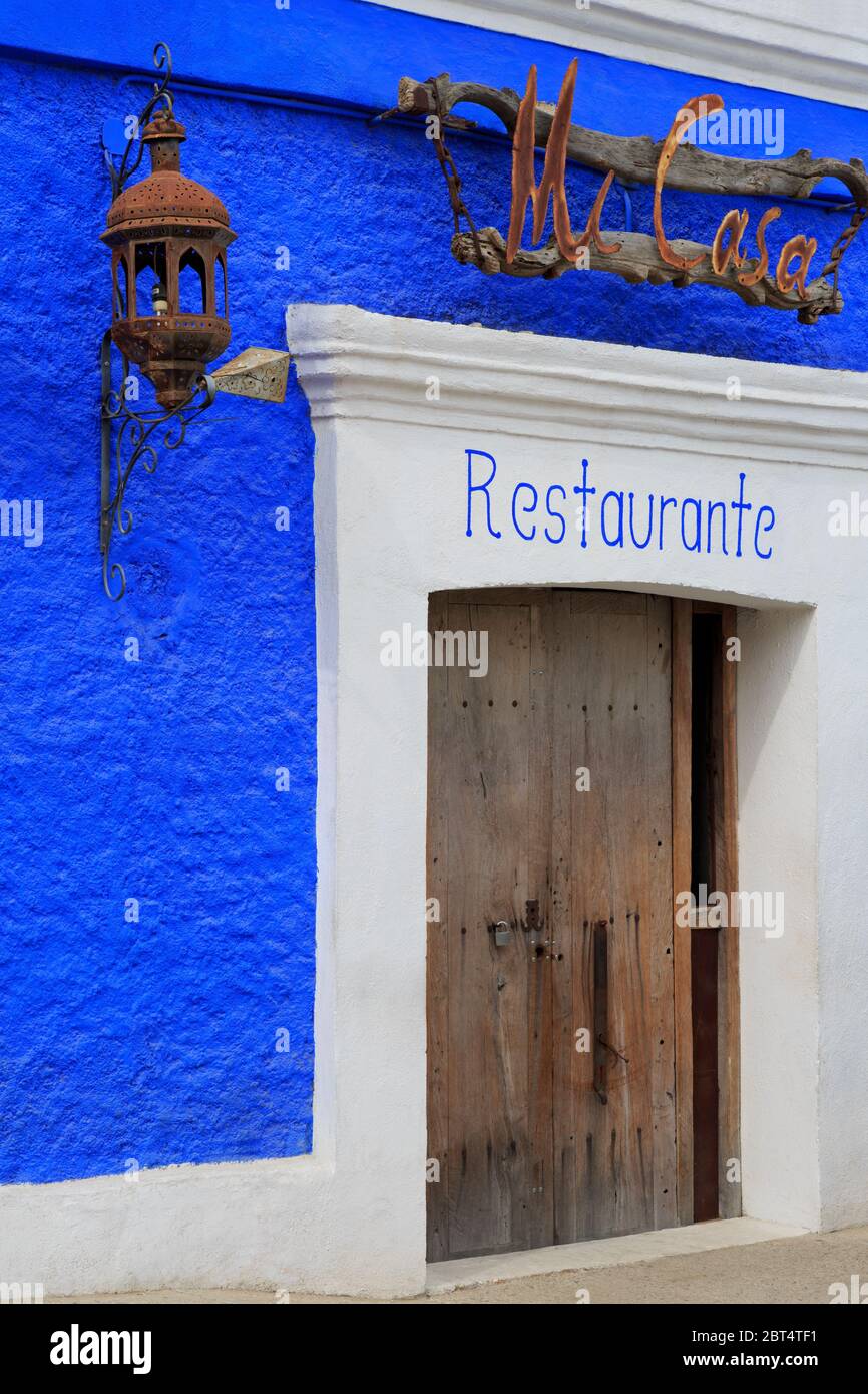 Restaurant, San Jose Del Cabo, Baja California Sur, Mexico Stock Photo
