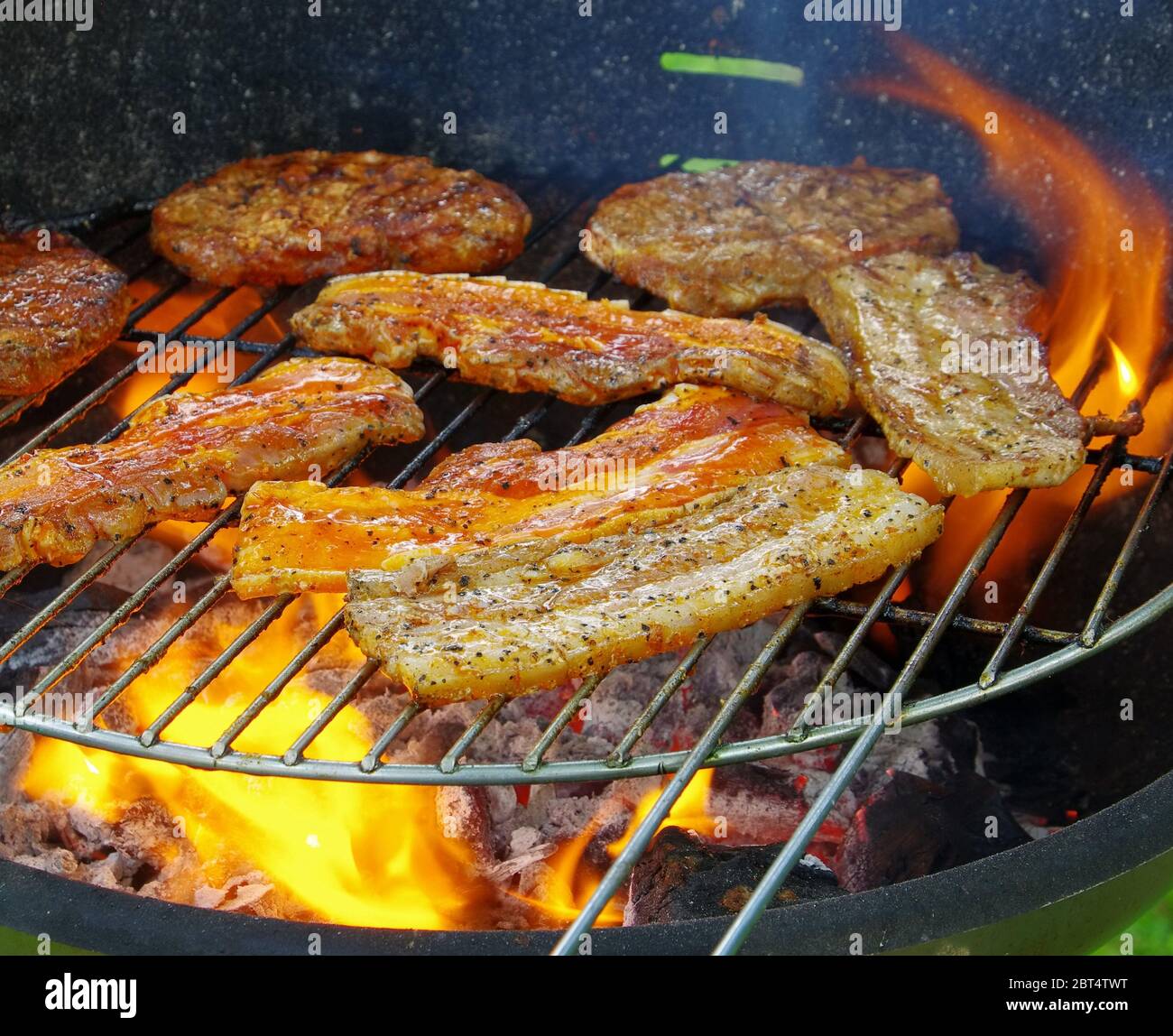 rust, grill, barbecue, barbeque, steak, pig, meat, boil, cooks, boiling, Stock Photo