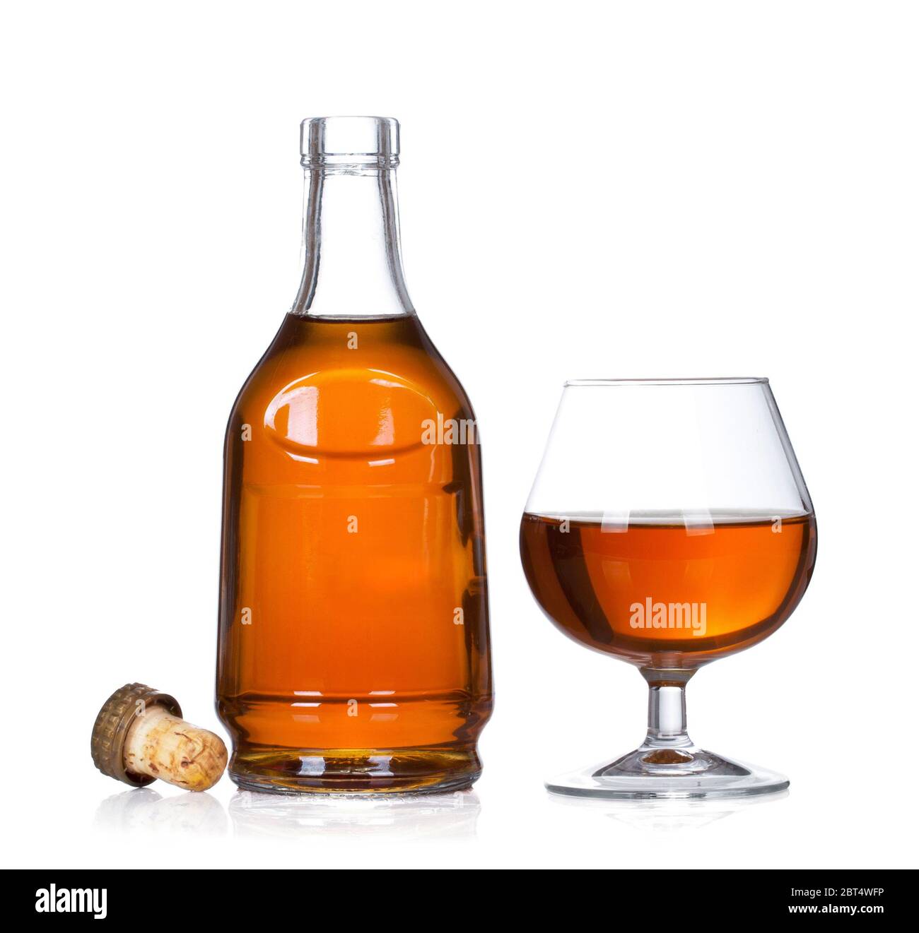 glass, chalice, tumbler, isolated, alcohol, bottle, brandy, cognac