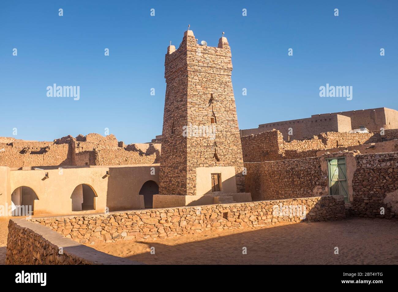 Great Mosque of Chinguetti in Mauritania Stock Photo