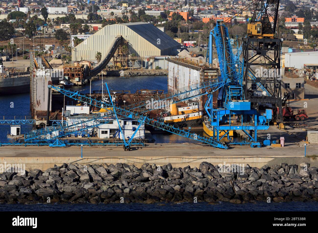 Dry Dock, Ensenada, Baja California, Mexico Stock Photo Alamy