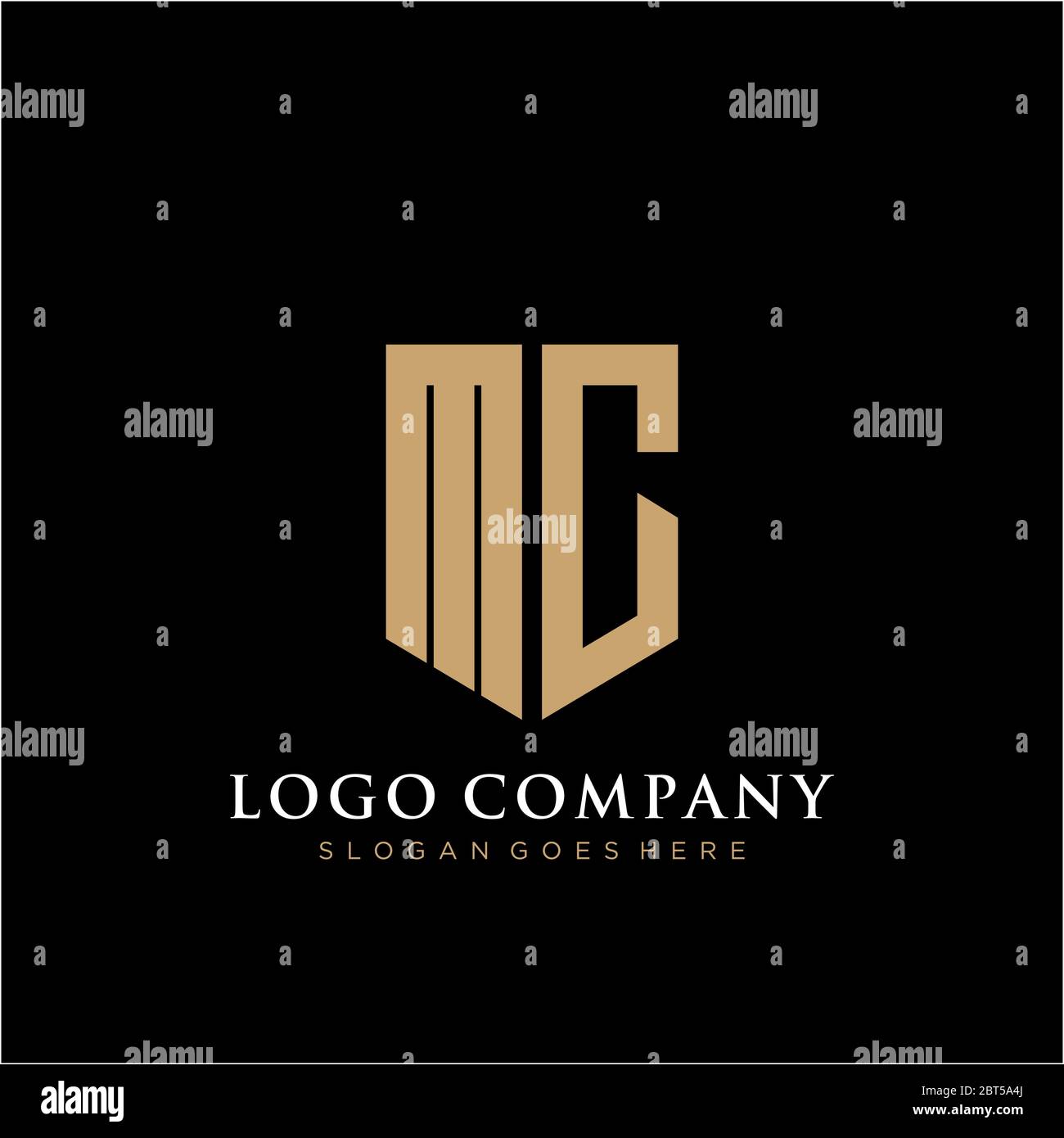Mc logo Stock Vector Images - Alamy