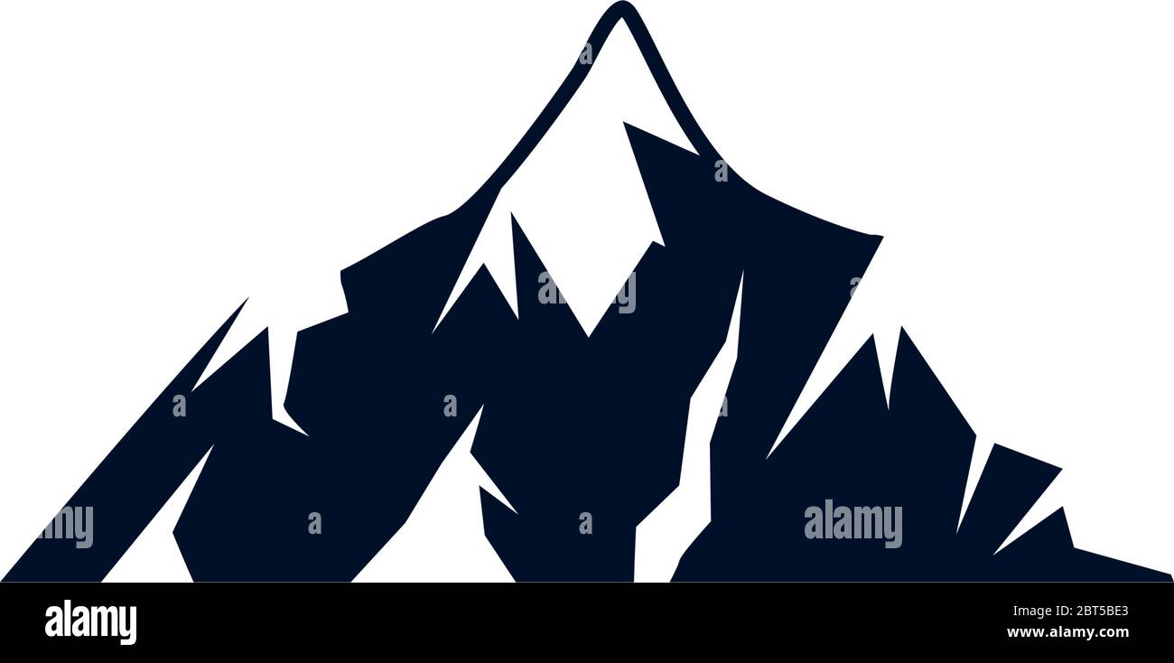 Mountain graphic design template vector isolated Stock Vector Image ...