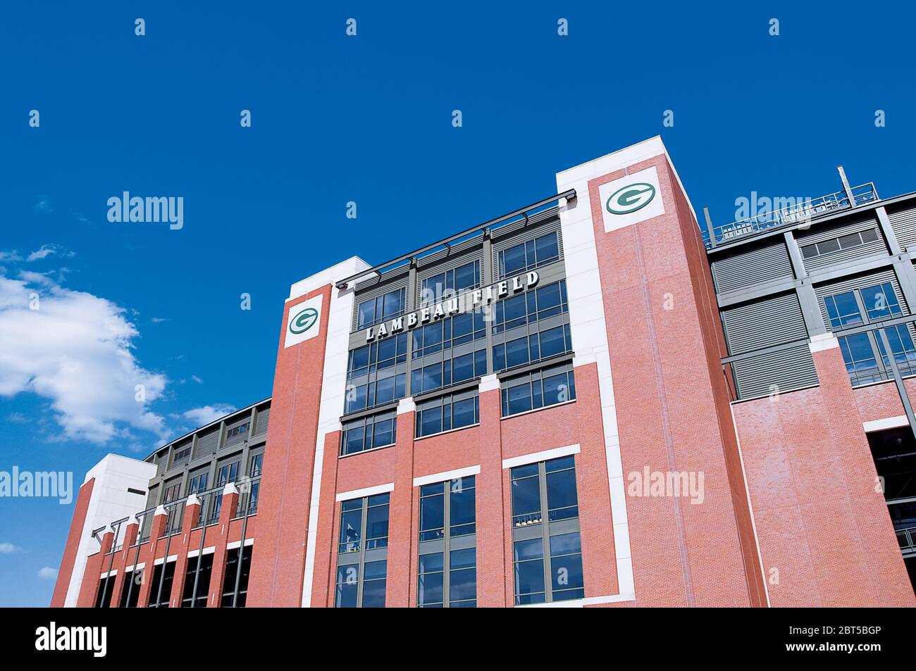 Lambeau Field Green Bay Packers Stock Photo