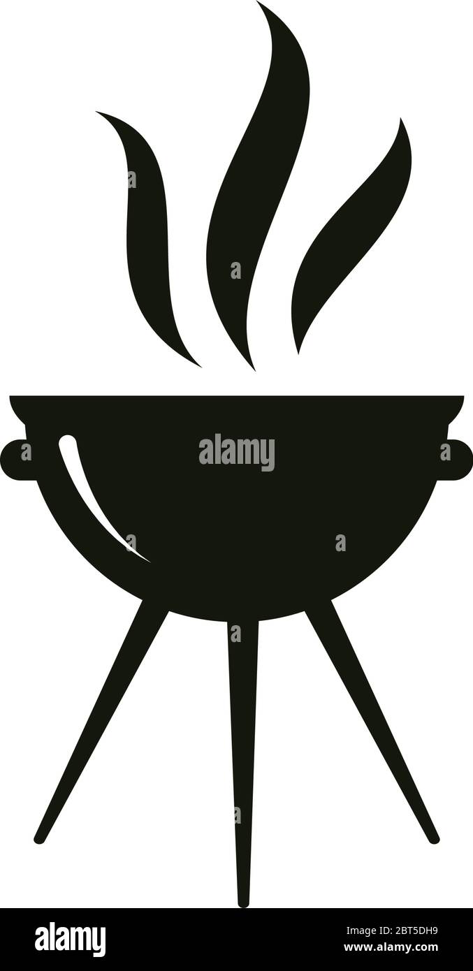 Grill graphic design template vector isolated Stock Vector Image & Art