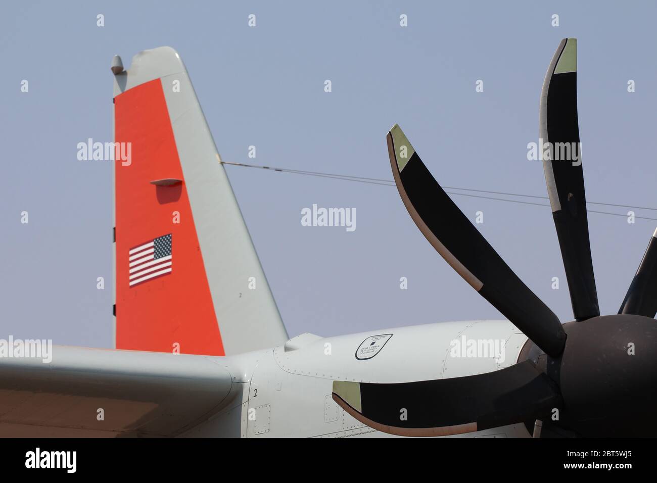 LC-130 Hercules 'Skibird' Stock Photo
