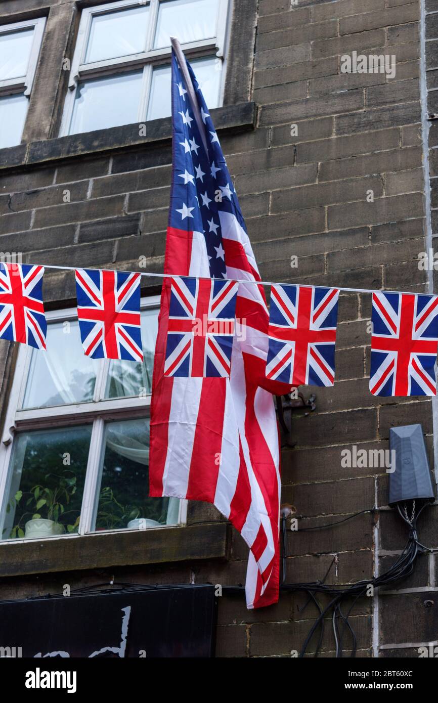 Union jack flag stars stripes hi-res stock photography and images - Alamy