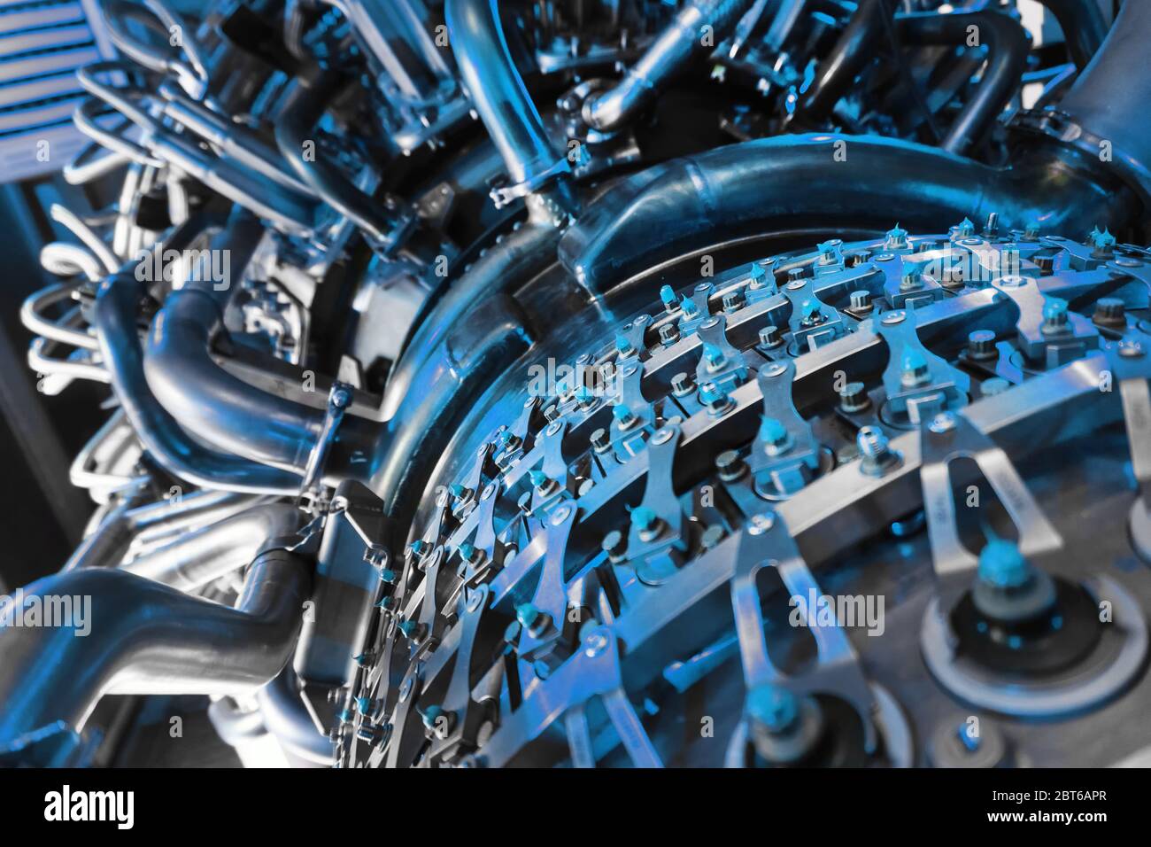 Gas turbine compressor for power generation on the offshore platform of ...