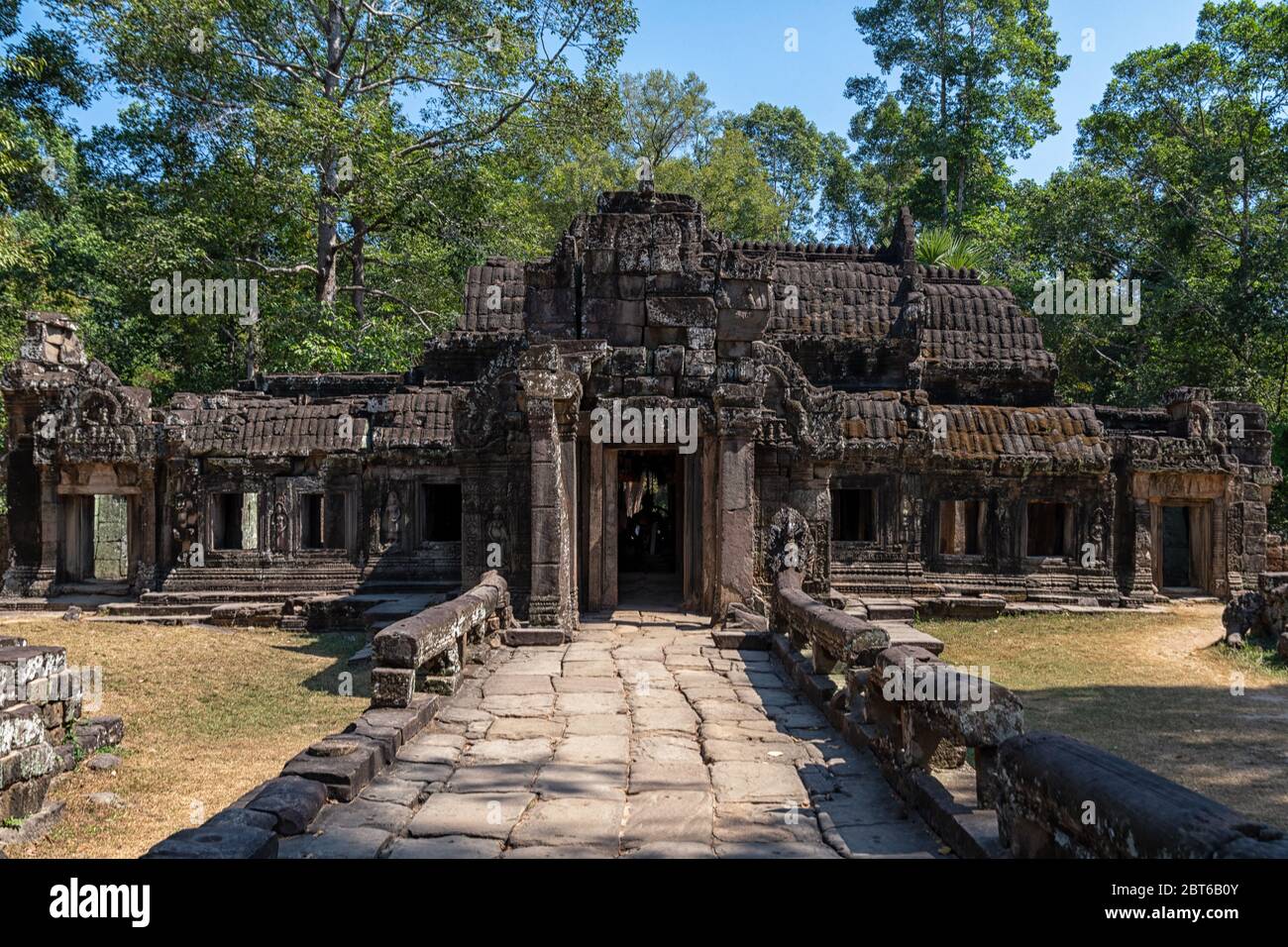 Banteay Kdei Temple in Cambodia Stock Photo