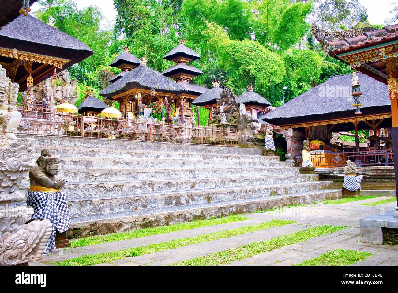 Pura Gunung Kawi Sebatu Tample in Ubud Province, Bali Island, Indonesia Stock Photo