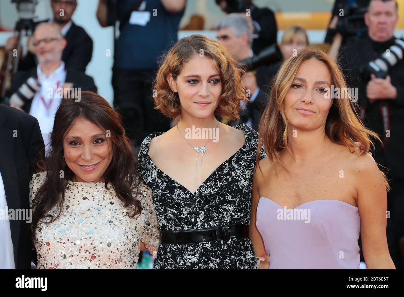 Venice Italy September 07 Maria Sole Tognazzi And Haifaa Al Mansour Attend The Closing Ceremony During The 70th Venice International Film Festival Stock Photo Alamy