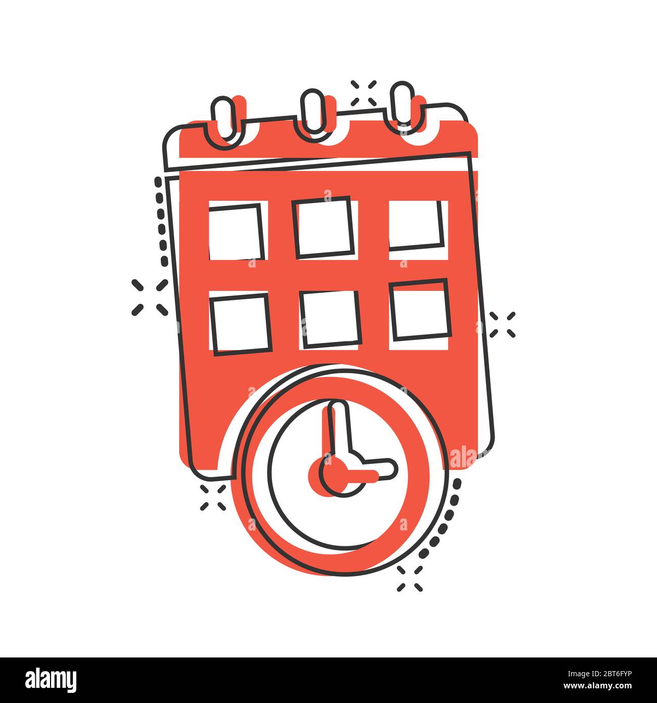 Calendar With Clock Icon In Comic Style Agenda Cartoon Vector Illustration On White Isolated Background Schedule Time Planner Splash Effect Business Stock Vector Image Art Alamy Calendar With Clock Icon In Comic Style Agenda Cartoon Vector Illustration On White Isolated Background Schedule Time Planner Splash Effect Business Stock Vector Image Art Alamy