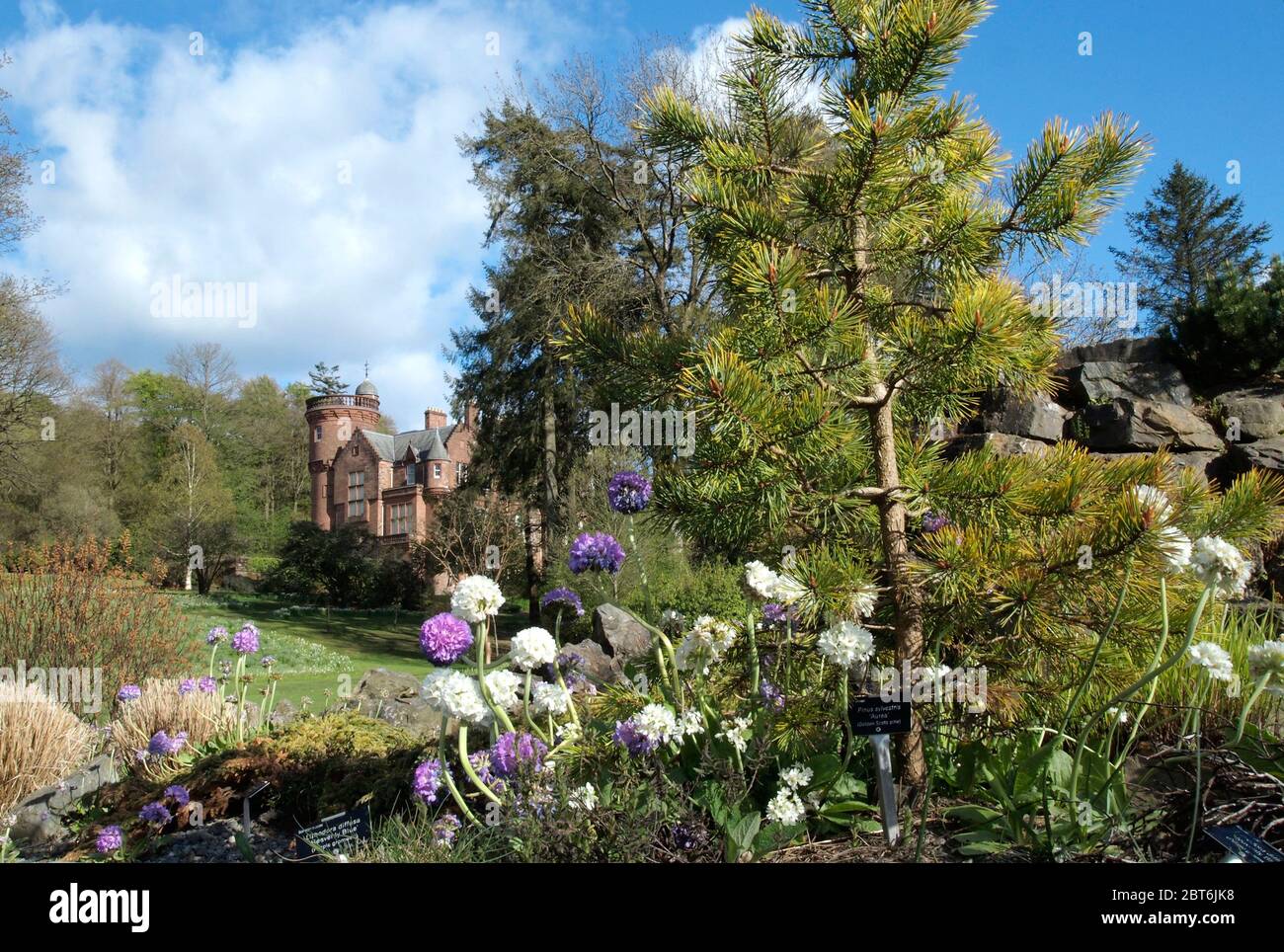 Threave House, Threave Garden Stock Photo