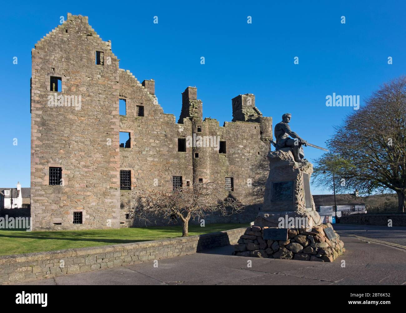 McClellans Castle, Kirkcudbright Stock Photo