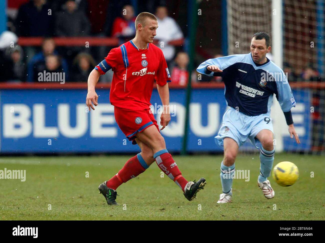 ALDERSHOT, UK. MARCH 22: Rhys Day Captain of Aldershot Town during Blue  Square Premier League between Aldershot Town and Altrincham at the  Recreation Stock Photo - Alamy