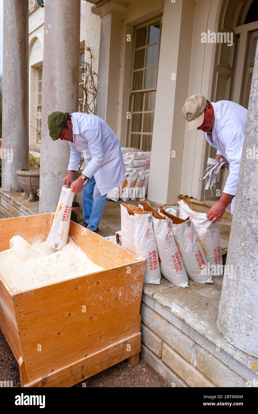 Traditional English Festival of Tichborne Dole, Tichborne, Hampshire