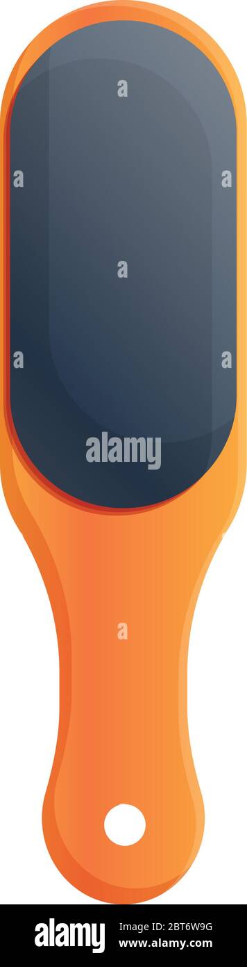 Foot file icon. Cartoon of foot file vector icon for web design ...