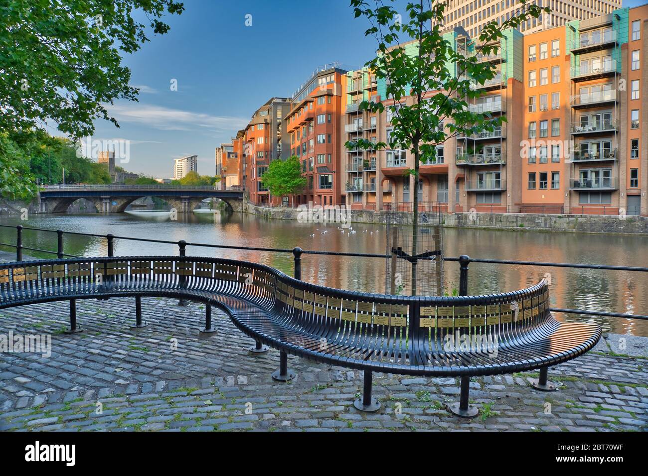 Bristol Bridge Lockdown Stock Photo Alamy