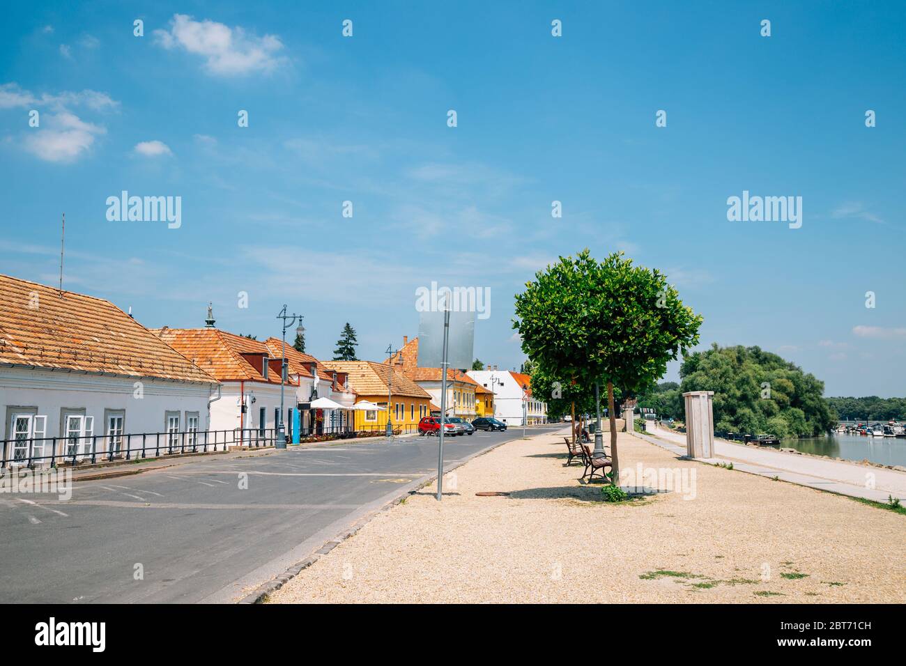 Szentendre riverside old village in Hungary Stock Photo