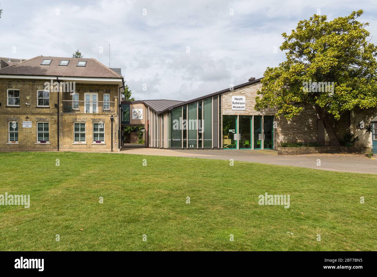 West House war memorial and the Heath Robinson Museum in Pinner