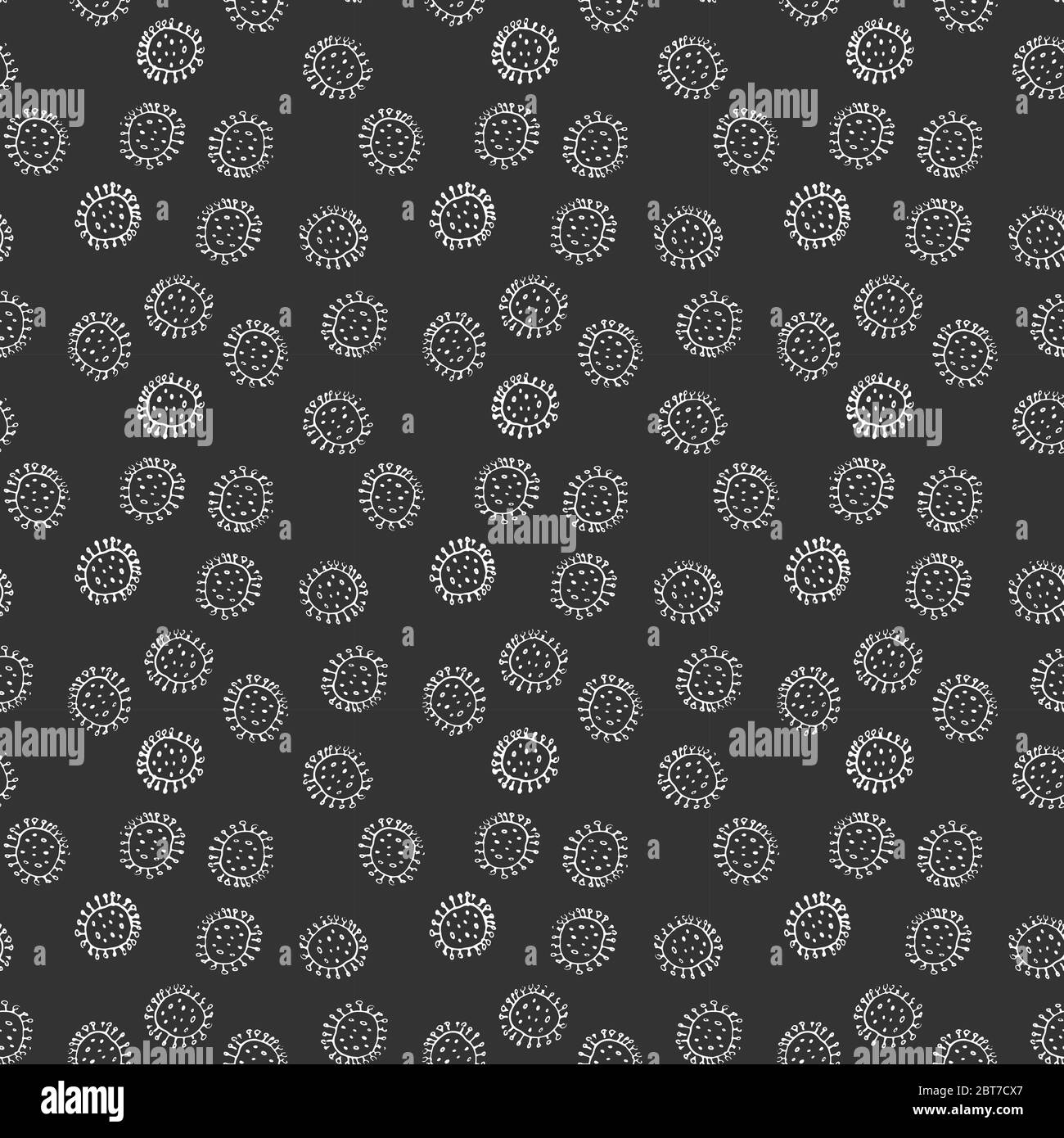 Virus Bacteria Print Pattern Men Women Leather Boots