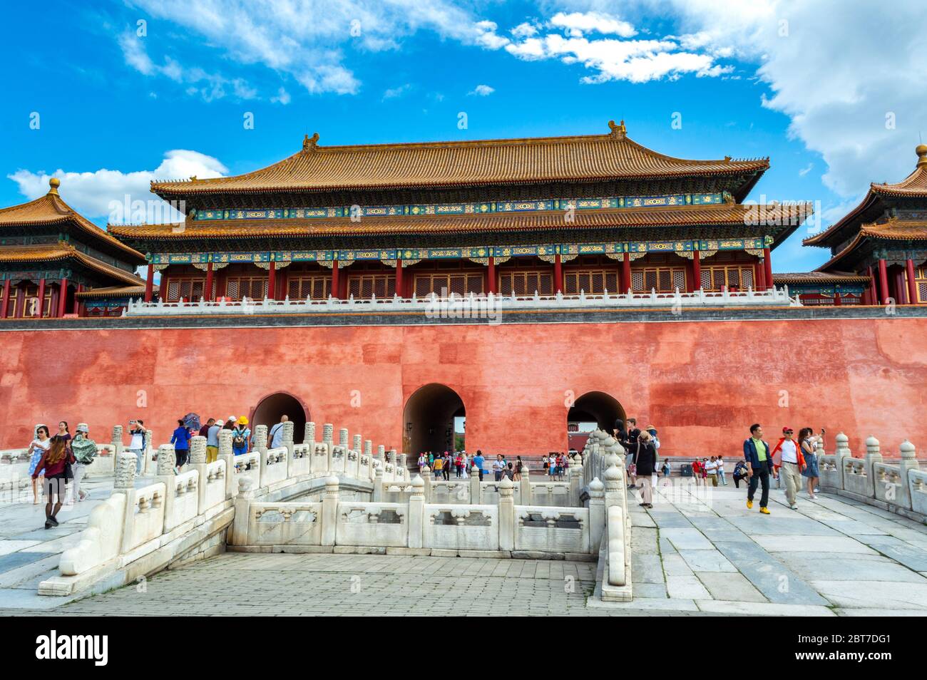 Beijing / China - June 11, 2015: Palace Museum (Forbidden City) in Beijing, China Stock Photo