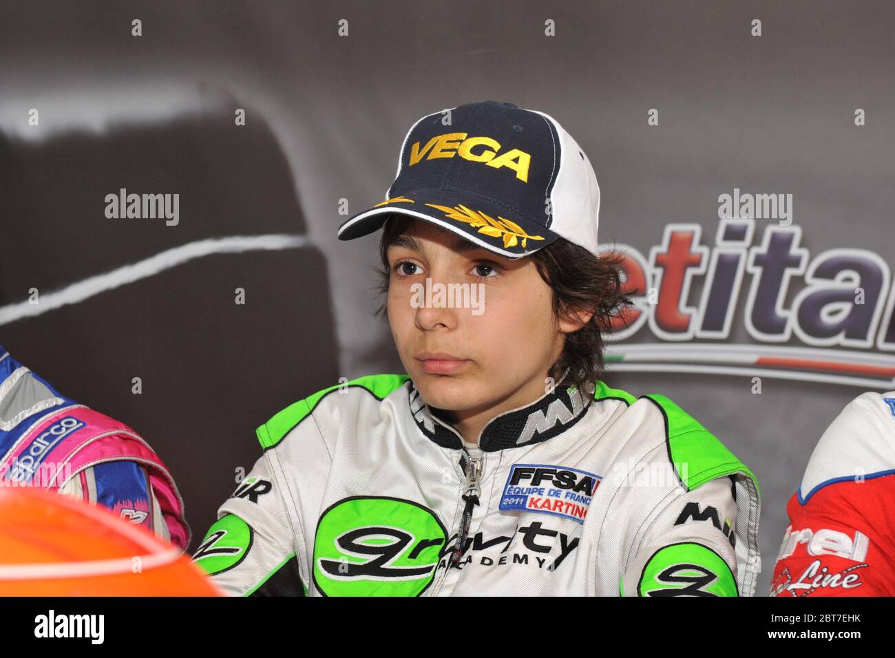 Esteban Ocon Karting Career Stock Photo Alamy