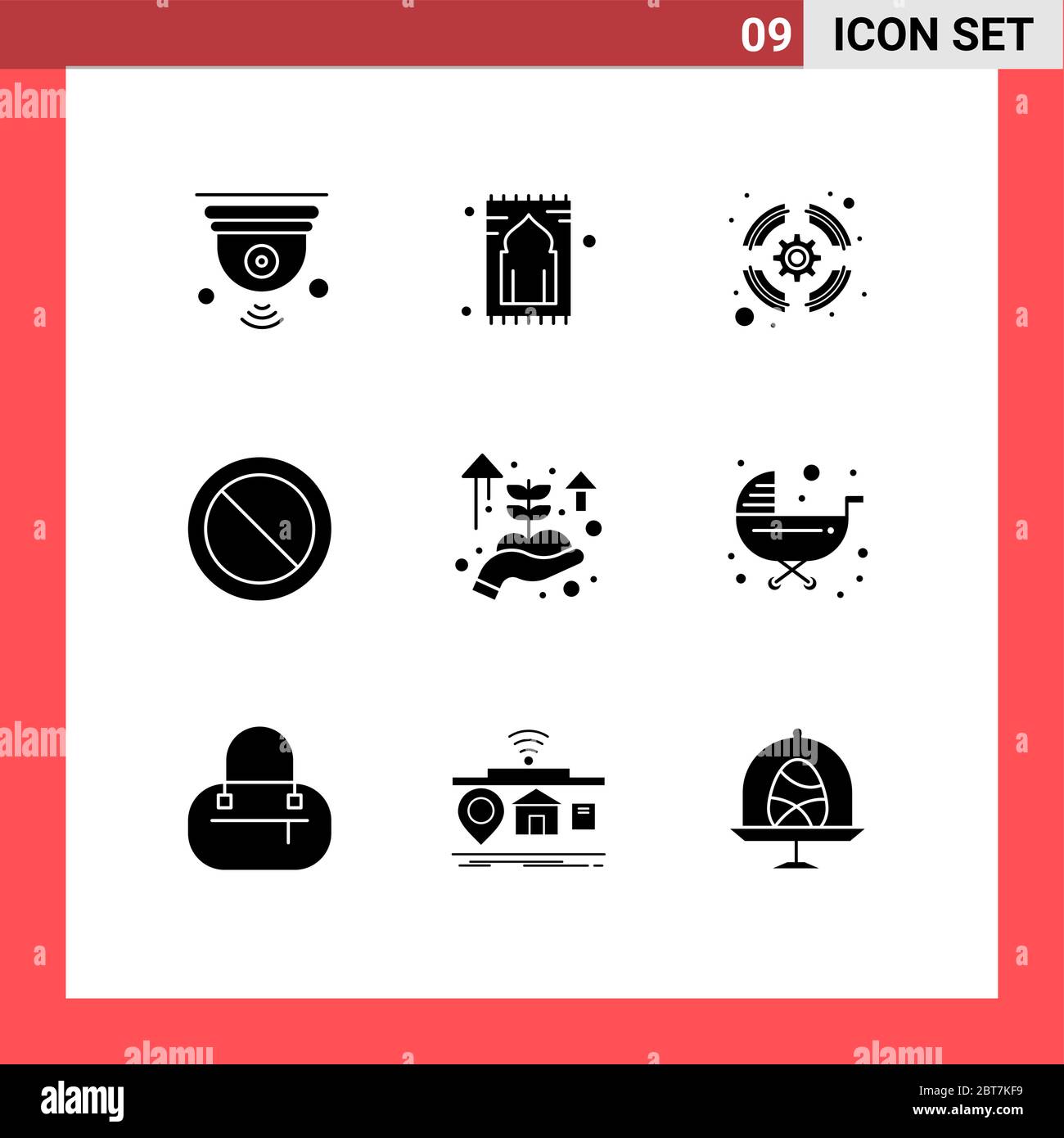 Gadgets icon set internet things hi-res stock photography and images - Alamy