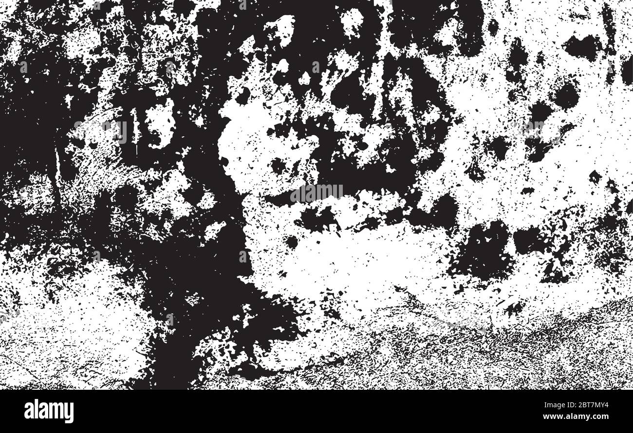 Grunge black and white vector background. Background With Grunge Effect Stock Vector