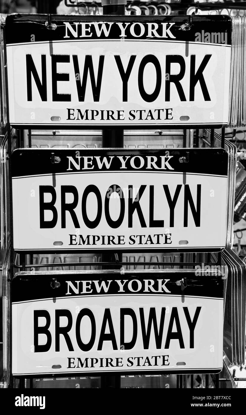 New York State License Plate High Resolution Stock Photography And Images Alamy
