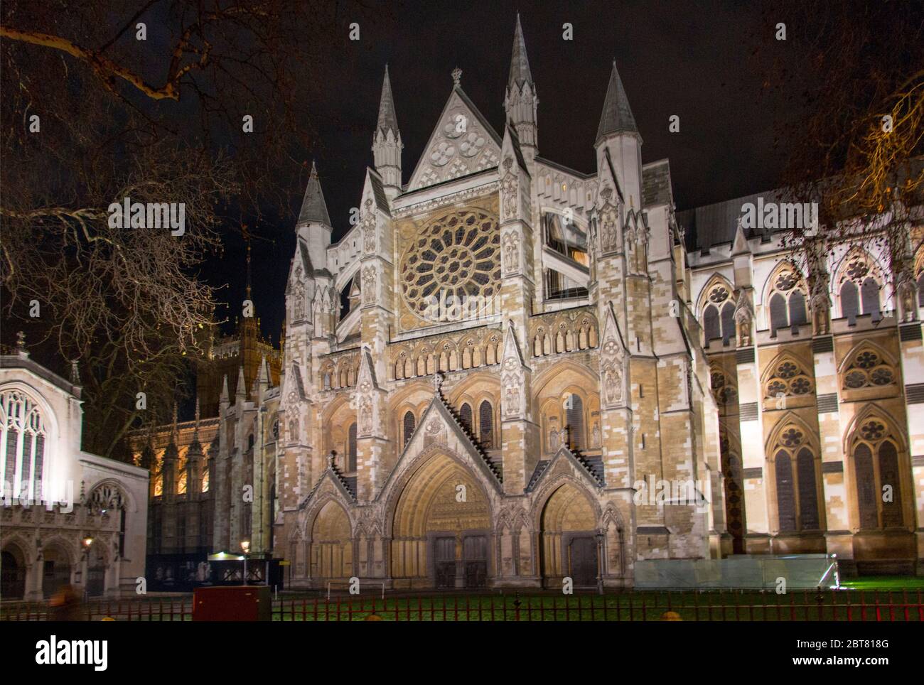Westminster Cathedral by night, London England UK Stock Photo