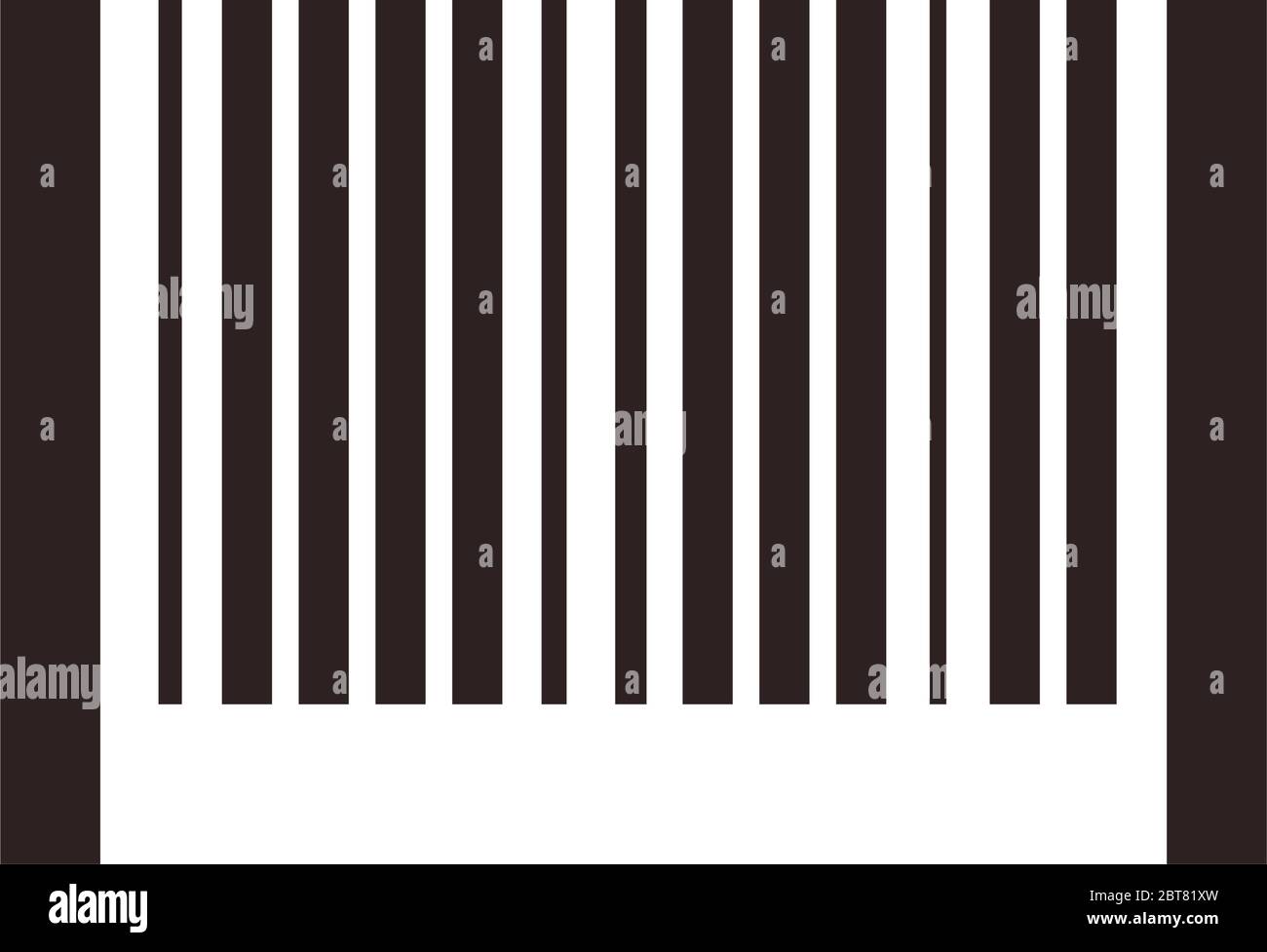 Bar code flat style icon design of technology scan information business ...