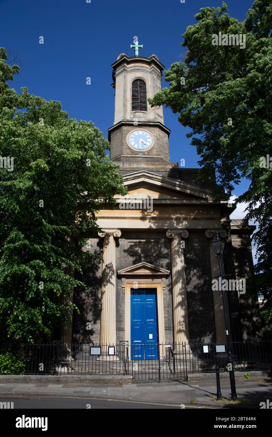 St Peter's church, Black Lion Lane Hammersmith west London England UK Stock Photo