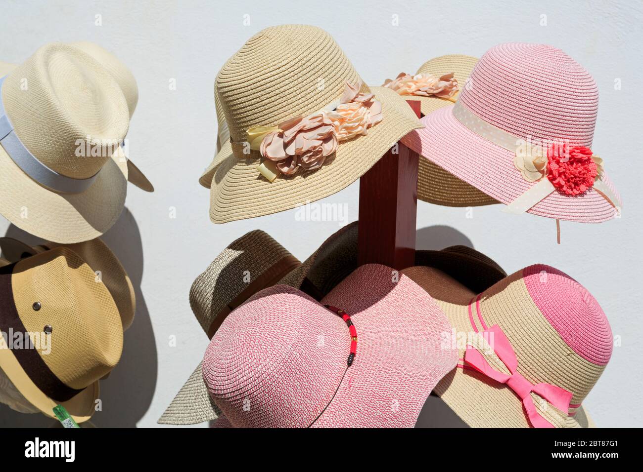 Straw hats, Santa Cruz Port, Huatulco 
