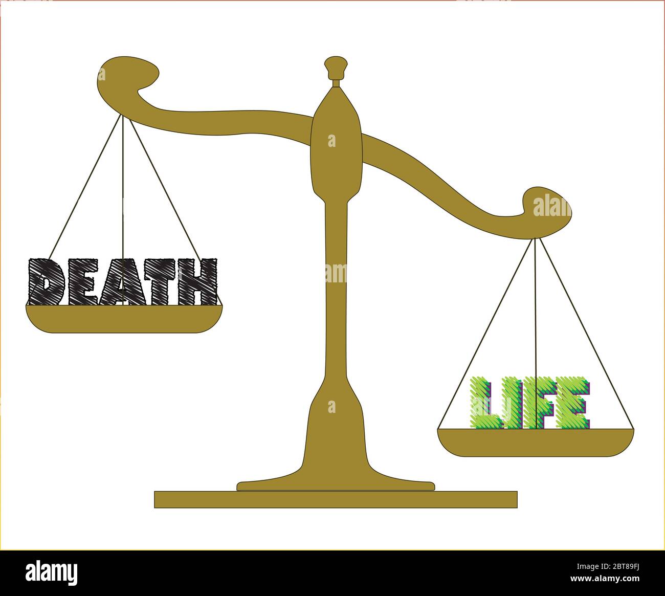 life and death clipart