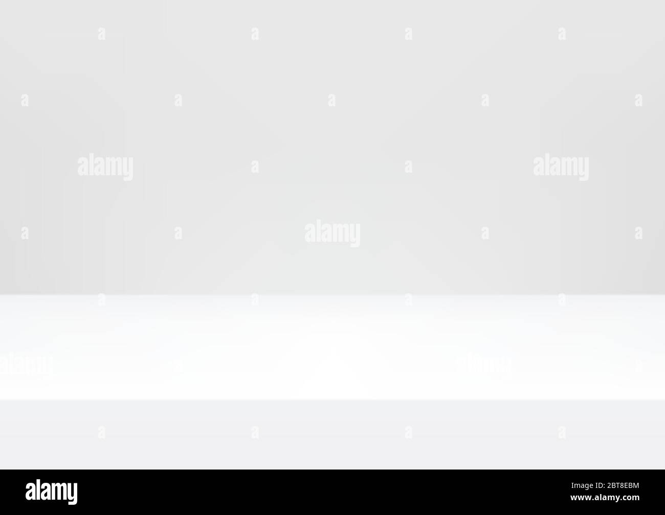 Empty studio white background for product display with copy space ...