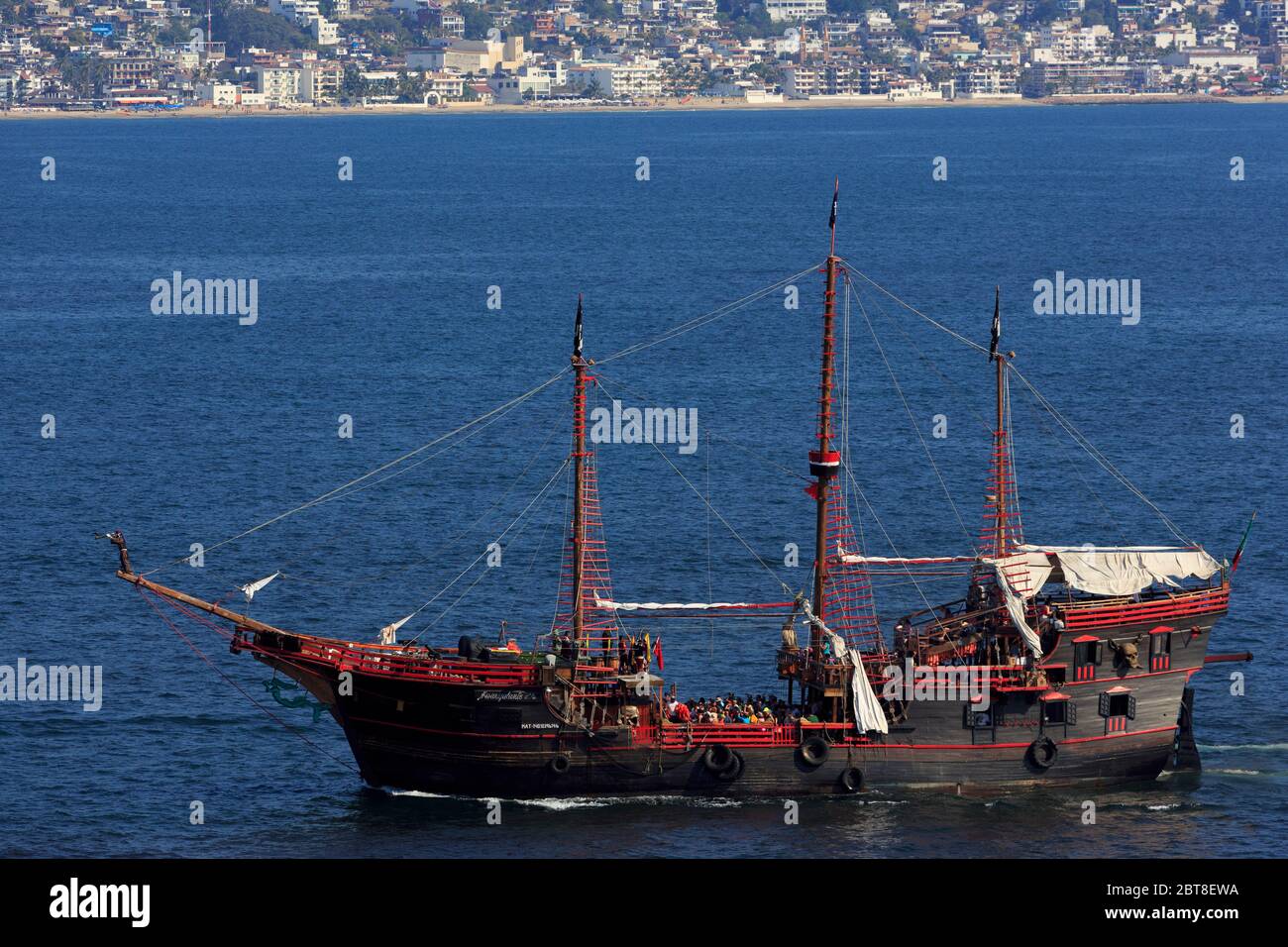Pirate Ship, Puerto Vallarta, Jalisco State, Mexico Stock Photo Alamy