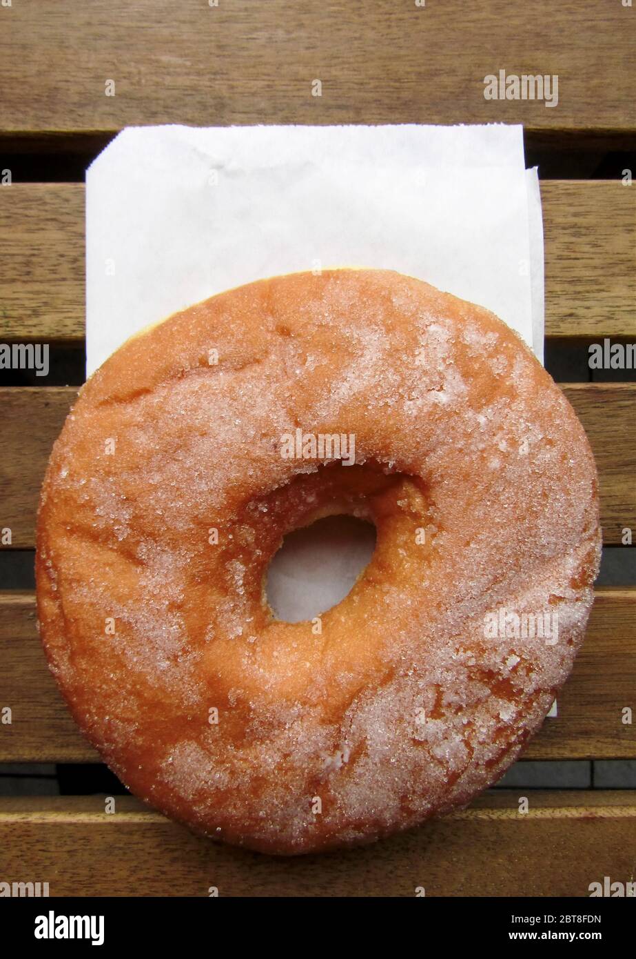 Take away Doughnut Stock Photo