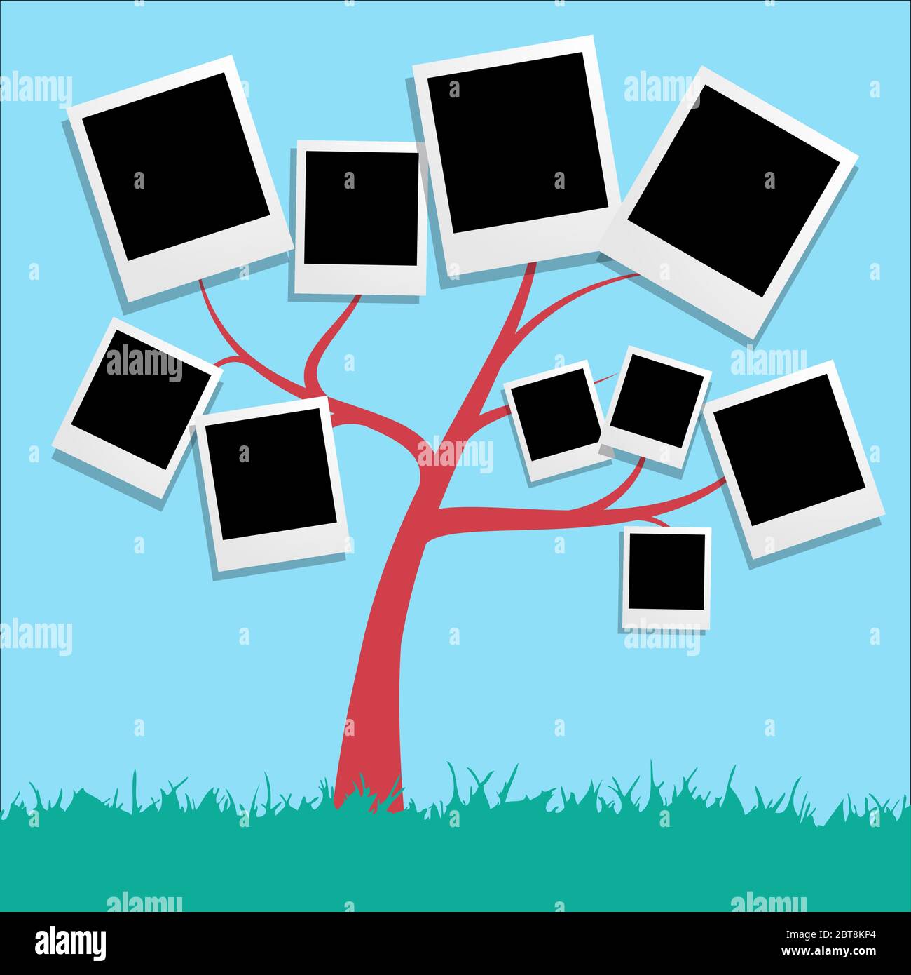 Family Tree Genealogy Vector High Resolution Stock Photography and