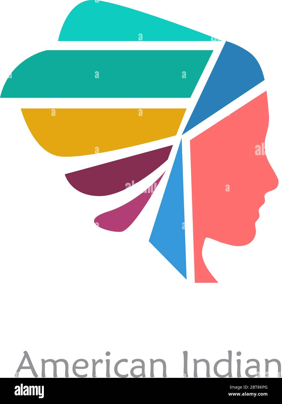 Vector sign American Indian Stock Vector Image & Art - Alamy