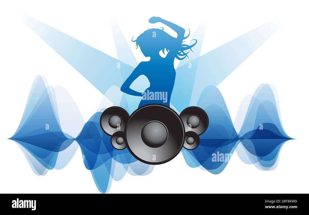 Music party background Stock Vector Image & Art Alamy