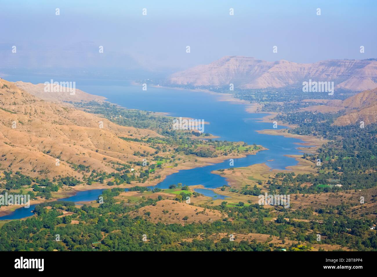 A Natural View Of Indian Mountains. Stock Photo