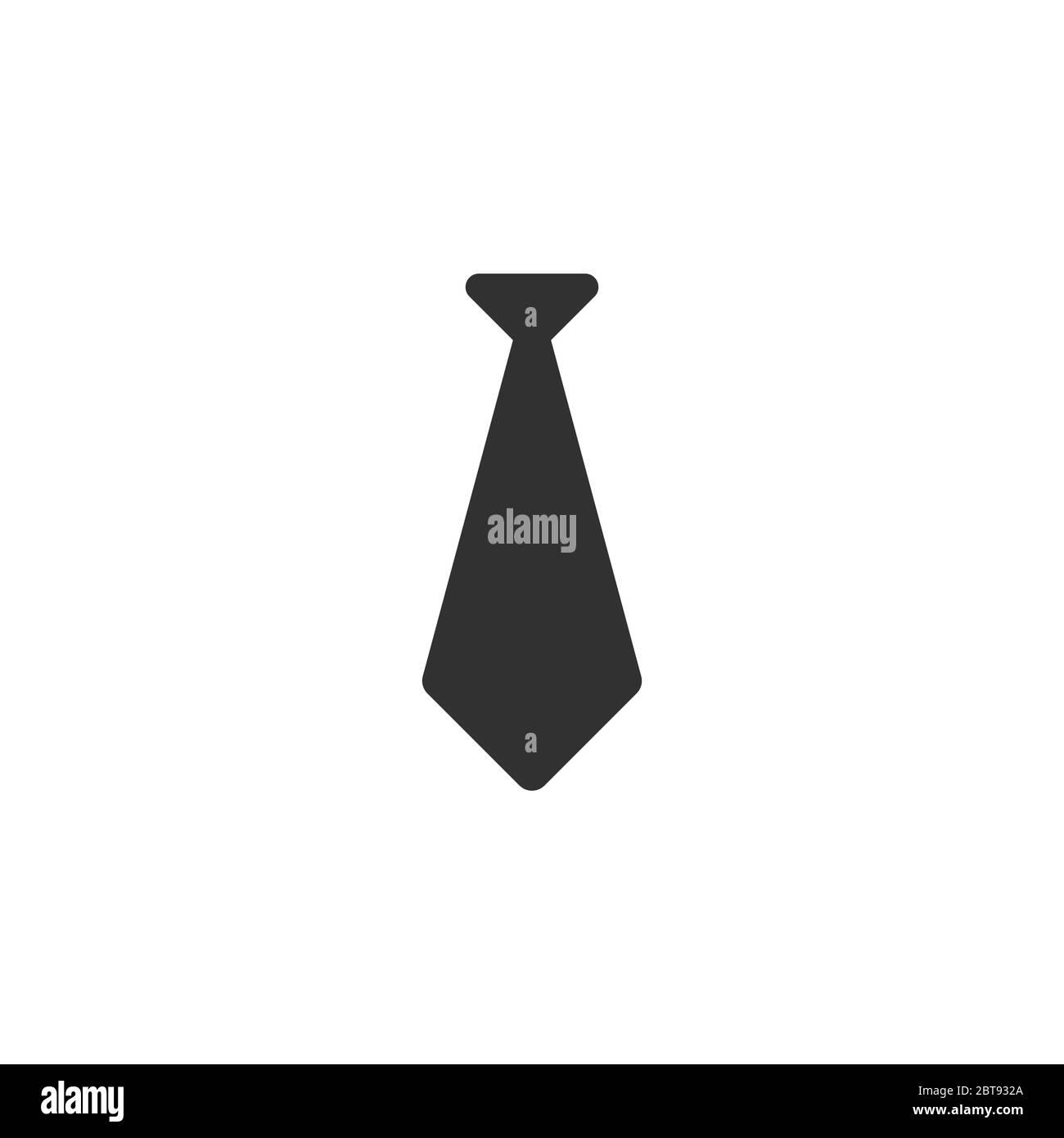 necktie , tie vector icon. Stock vector illustration isolated on white ...